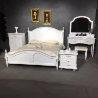 تخت تاجدار با رنگ چوب و پارچه دلخواه شما