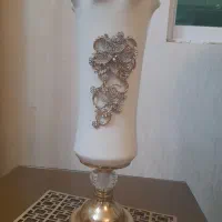 گلدان بلند نگین کاری|صنایع دستی و سایر لوازم تزئینی|آمل, |دیوار