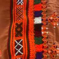 دوزنده لباس بلوچی با دوخت تضمینی|لباس|ایرانشهر, |دیوار