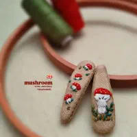 گیره مو گلدوزی شده