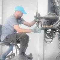 بلوک استاندارد زیر قیمت کل بازار(با دستگاه اتومات)|مصالح و تجهیزات ساختمان|رشت, لاکان|دیوار