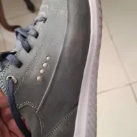 کفش چرمی اسپرت رنگ طوسی|کیف، کفش، کمربند|بروجرد, |دیوار