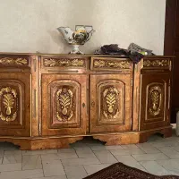 کنسول چوبی