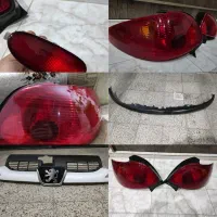 چراغ عقب ۲۰۶ اس دی  چراغ مه شکن عقب  جلو پنجره ۲۰۶