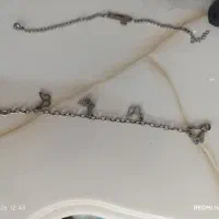 دو عدد دستبند استیل رنگ ثابت
