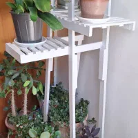 استند گل چوبی