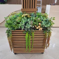 گندمی(فلاورباکس نمایشگاه ماشین با گیاه مصنوعی)|گل مصنوعی|تهران, آهنگ|دیوار