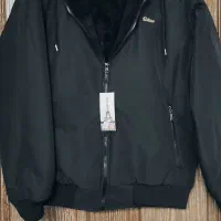 کاپشن مردانه اف یلدا پفکی سیلیکونی چرم نمدی اورخز|لباس|مشهد, طلاب|دیوار