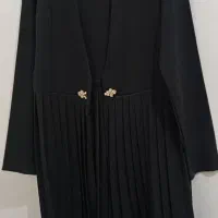 مانتومجلسی دامنی پلیسه سالم سایز۳۸و۴۰میخوردقیمت۹۰۰