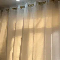 دو عدد پرده پذیرایی و چوب پرده|پرده، رانر، رومیزی|بندرعباس, |دیوار