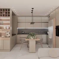 استاد کار نیمه ماهر  و شاگرد ماهر  کابینت سازی
