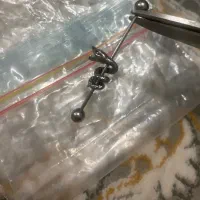 پیرسینگ مار رنگ ثابت