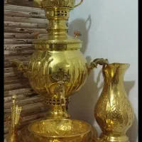 سماور زغالی برنجی