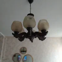 ست لوستر چوبی شیک