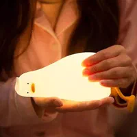 چراغ خواب سیلیکونی هفت رنگ،تایمر دار اصلی کف قیمت|چراغ خواب و آباژور|مشهد, سرافرازان|دیوار