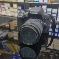 کنون 750 لنز 5518 به همراه پایه