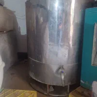 پاتیل دوجداره و پرس ابگیری پنیرسازی