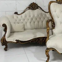 مبل سلطنتی ۷ نفره با چوب راش