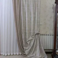 والان دو تیکه مخمل طرح دار و ساده|پرده، رانر، رومیزی|تهران, آهنگ|دیوار
