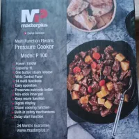 زود پز و پلو پز برقی MASTTER PLUS|اجاق گاز و لوازم برقی پخت‌وپز|ری, دیلمان|دیوار