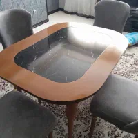 میز نهار خوری ۴ نفره|میز و صندلی غذاخوری|شاهین‌شهر, شهرک پردیس|دیوار