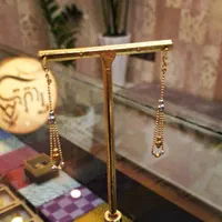گوشوار لبرنادو آویز بدون اجرت ومالیات فقط با ۶درصد|جواهرات|رشت, فلسطین|دیوار