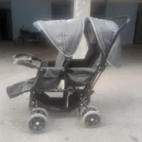 کالسکه دوقلو|کالسکه و لوازم جانبی|قائن, |دیوار