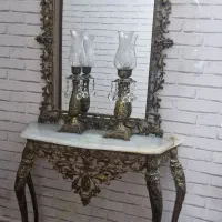 آینه و شمعدون|بوفه، ویترین، کنسول|ساری, |دیوار