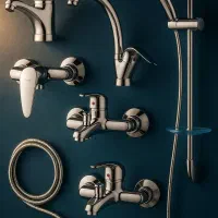 ست ۶ تکه شیرآلات اهرمی