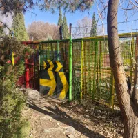 فنس و نرده اطراف شهربازی و باغ کارگاه
