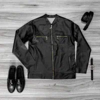 کاپشن چرم مردانه پرداخت درب منزل.|لباس|تهران, حسن‌آباد|دیوار