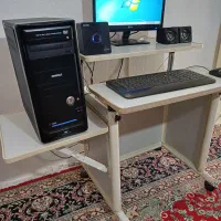 کامپیوتر ال جی به صورت توافقی همراه میز ...|رایانه رومیزی|ایلام, |دیوار