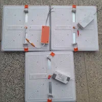 چراغ سقفی تو کار مربع|لامپ و چراغ|اندیشه, شهرک صدف|دیوار