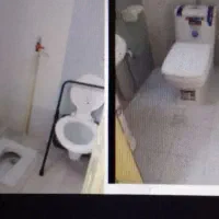 رفع نم حمام وسرویس بهداشتی قیرگونی لوله کشی