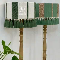 آباژورایستاده.محصولات مکرومه.دیوارکوب.رومیزی.لوستر