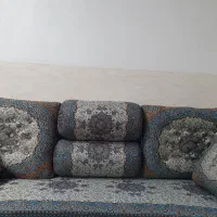 پشتی ترمه یزد ست خان نشین ۷ تیکه|پشتی|یزد, |دیوار