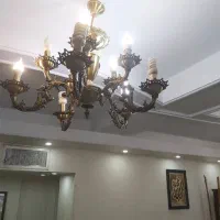 لوستر ده شاخه|لوستر و چراغ آویز|کرج, شهرک جهاننما|دیوار