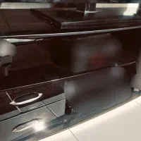 میز تلویزیون شیشه ای