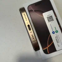 آیفون ۱۶ پرو ۲۵۶ دزرت تیتانیوم ZAA|موبایل|تهران, دروس|دیوار