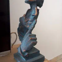 مجسمه مدرن پتینه|مجسمه، تندیس، ماکت|تهران, حکیمیه|دیوار