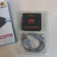 تعدادی کابلhdmi و vga و تبدیل vga به hdmi