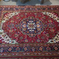 فروش دوتخته فرش 2در3طبیعی پشمی باتراکم30
