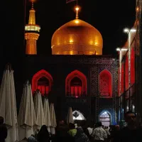 زیارت در سکوت و آرامش /مشهد مقدس