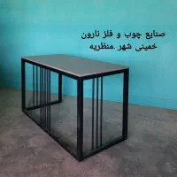میز پایه فلز مدیریت کارمندی اداری کنفرانس جلو مبلی|دفتر کار|اصفهان, دانشگاه اصفهان|دیوار