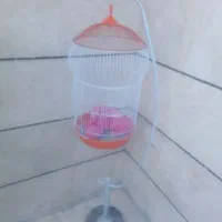 قفس پایه دار پرنده زینتی