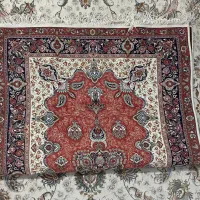 فرش تمام ابریشم زرع نیم|فرش|زنجان, |دیوار