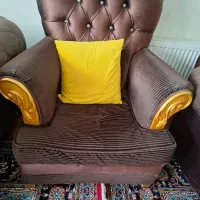 مبل بدون عیب همراه جلو مبلی