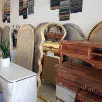 آینه قدی دفرمه و پنجره ای|آینه|سیرجان, |دیوار