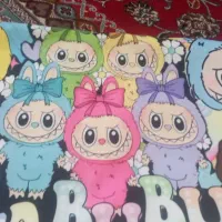 رو بالشتی عروسکی لبوبو وطرح سگهای نگهبان|رختخواب، بالش، پتو|دورود, |دیوار