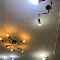فروش ۴جفت لوستر دوشاخه و یک عدد لوستر ۶شاخه|لوستر و چراغ آویز|اهواز, کوی باهنر|دیوار